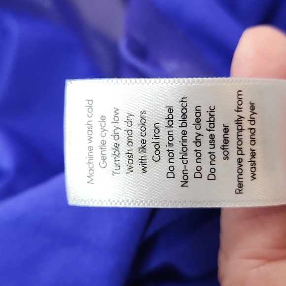 ATHLETA Paradise Blue Short Sleeve UPF 50+ Cadence Tee Top - Picture 8 of 9